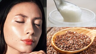 Best Flaxseeds Gel Recipe For Glowing Skin In 1 Week ✨