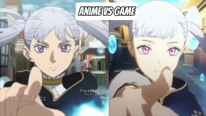 Black Clover Opening : Anime vs Game part. 2