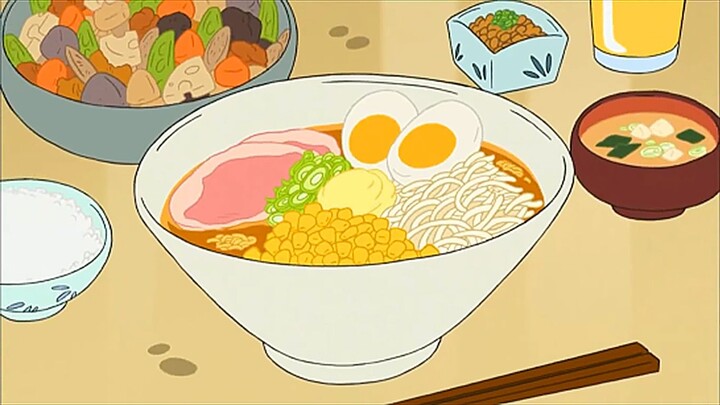 “Mì ramen ngon nhất! Sợi mì dai và đậm đà, nước dùng thơm ngon, thêm chút dầu ớt càng thêm cay nồng,