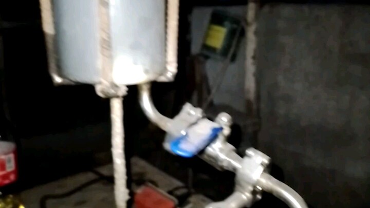 Using a use oil,,,,tadaannnn...Instant kalan o lutuan...