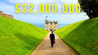 Property Tour: A Luxurious Estate on the Scottish Coast, Worth 200 Million, Spanning 115 Square Kilo