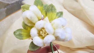【绒花】这个簪子其实算是临时起意吧
