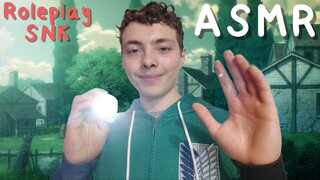 ASMR FR: Roleplay⚔️Retour de missions, je t'examine⚔️(RP Attaque des Titans)