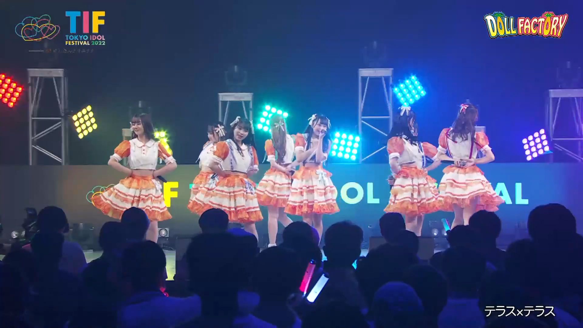 220805 1145 TOKYO IDOL FESTIVAL 2022 DAY 1 - DOLL FACTORY (テラス×テラス) -  Bilibili