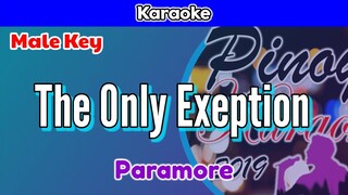 The Only Exeption by Paramore (Karaoke : Male Key)