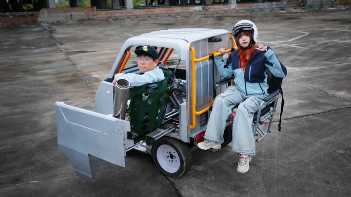 รถยาวแค่ 1 เมตรก็พาเพื่อนผู้หญิงขึ้นได้เหรอ?