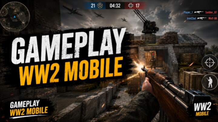 GamePlay WW2 Mobile