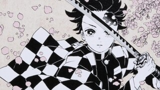Appreciate some of the original paintings of "Demon Slayer" author Hu Shiqing Goto!