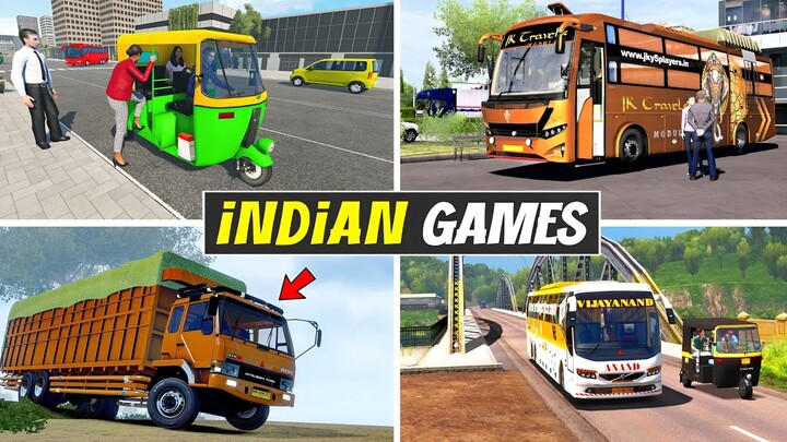Top 5 Indian Driving Games For Android l Bus Games l Car driving games for android