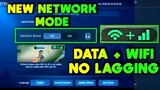 NEW FEATURE (DOUBLE NETWORK MODE) NO MORE HIGH PING || MOBILE LEGENDS BANG BANG