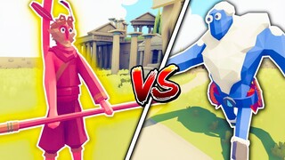 NGỘ KHÔNG ĐẤU VỚI NGƯỜI TUYẾT KHỔNG LỒ!! - TABS (TOTALLY ACCURATE BATTLE SIMULATOR)