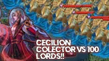 Cecilion staks 99999 vs 100 lords