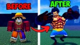 Becoming GEAR 4 LUFFY In A NEW One Piece Roblox Game
