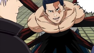 Balikkan daging matang\\ parodi Jujutsu Kaisen