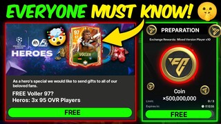 FREE 97 OVR Voller? HEROES Special, Preparation for 500M Coins | Mr. Believer