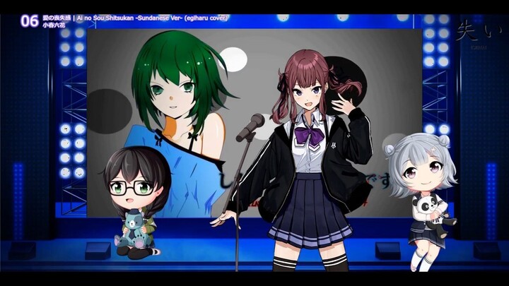 UshinaiP feat. Natsuki Karin - Ai no Soushitsukan -Sundanese Ver- (Live 3th Anniversary) #JPOPENT