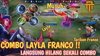 [TA] LAYLA COMBO DENGAN TARIKAN FRANCO - GAMEPLAY LAYLA