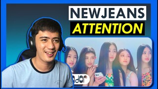 FIRST TIME REACTING to NewJeans 뉴진스 'Attention' Official MV REACTION | THEY CAUGHT MY ATTENTION