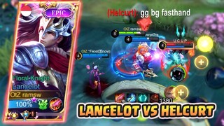 AGGRESSIVE LANCELOT VS HELCURT, NICE TRY INDONESIA TETAP SEMANGAT - LANCELOT GAMEPLAY #429