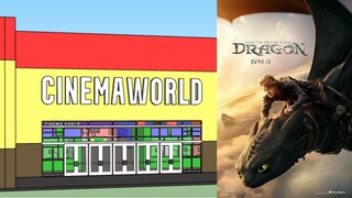 Opening to How To Train Your Dragon (2025) at CinemaWorld 18-Plex