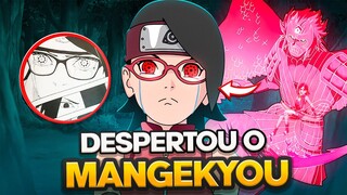 BOMBA: SARADA DESPERTA O MANGEKYOU SHARINGAN! [Spoiler mangá 80 Boruto]