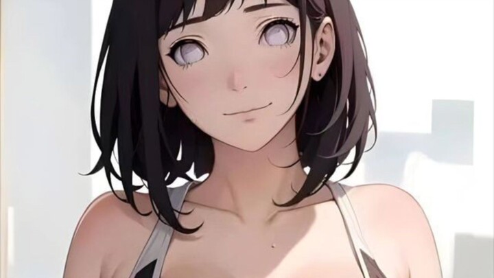 Momen Naruto Terpukau Tubuh Hinata