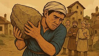 حكاية الرجل حمال الحجر الذي سخرت منه قريته فأراه الله عجبا قصة مؤثرة من التراث العربي