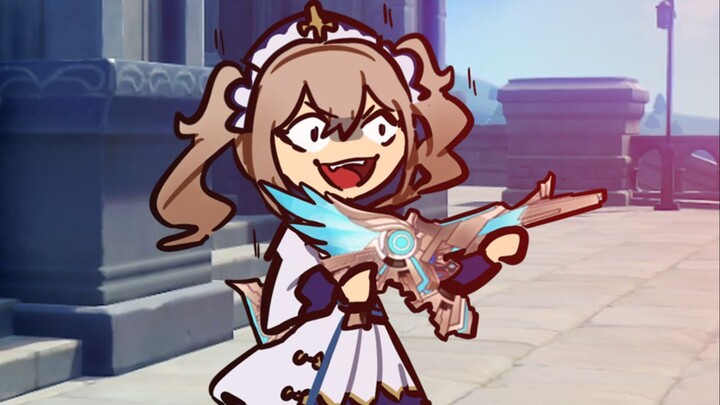 [Newbie's Activity] Barbara: Tata Kai! Keep touching Tata Kai! !!!