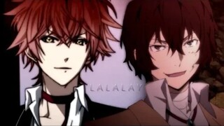 [AMV] คนรักวรรณกรรม Double Happiness Bungou Stray Dogs และ รักซาดิสม์ อิมตามมาฟื้นมิกซ์คัท//ลาลาเลย์