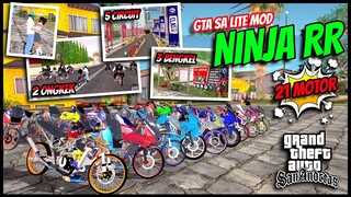 21 MOTOR 🔥🔥 MOD MOTOR NINJA RR GTA SA ANDROID TERBARU 2022 // CUMA 300MB