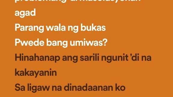 Ako naman muna song