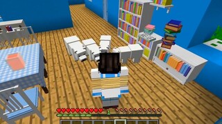 Mèo Simmy Cắm Trại Cùng Em Bé Gấu Con Trong Minecraft