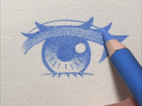 طريقة سهلة ومبسّطة لرسم العيون