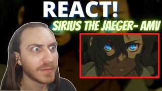 REACT/REAÇÃO - Tenrou: Sirius the Jaeger 「AMV」 Blood Water ᴴᴰ