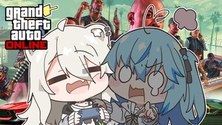 【雑談】ししらみのGTA 5 ONLINEだった配信（爆発オチなんてさいてー！）【獅白ぼたん/ホロライブ】