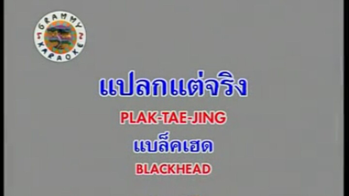 [MV Karaoke] แปลกแต่จริง-Blackhead