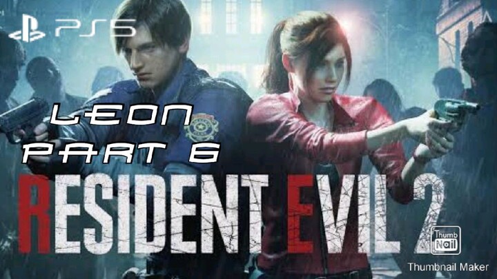 Resident Evil 2 ( Ps5 ) Leon - Walkthrough Part 6