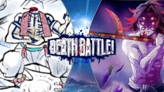Breakthrough of the beheading death Akaza full state vs Kokushibo