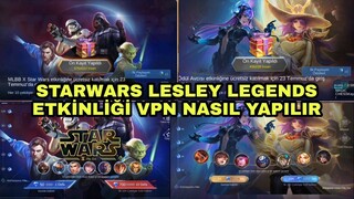 STARWARS VE LESLEY LEGENDS ETKİNLİGİ 60 CEKİLİŞ BİLETİ
