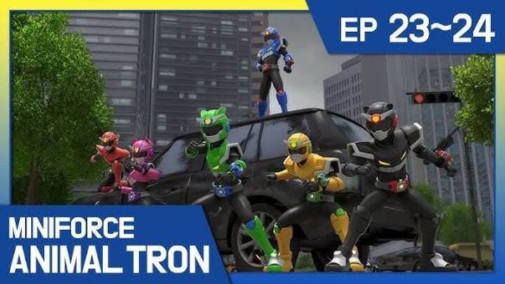 [English dub.] MiniForce Animaltron EP23~24