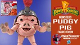 Power Rangers Lighting Collection PUDGY PIG Mighty Morphin MMPR Monsters Figure Review