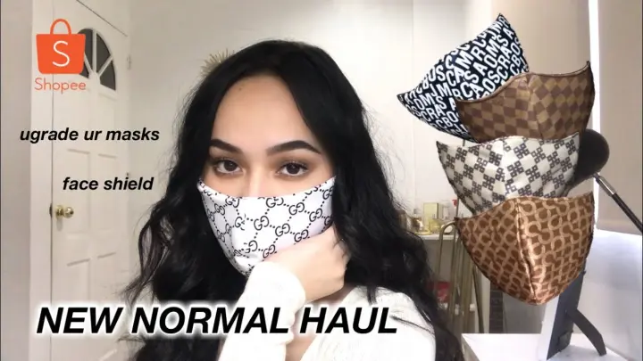 New Normal Essentials Haul (fashionable face masks & face shields!) | Cheska Dionisio