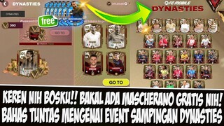 ADA MASCHERANO GRATIS!! DYNASTIES WARIOR IS COMING!! BAHAS EVENT SAMPINGAN EA SPORTS FC MOBILE