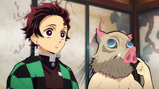 伊之助：到底是猪突猛进听腻了？还是我猪猪不搞笑了？ #动漫 #鬼灭之刃 #搞笑 #