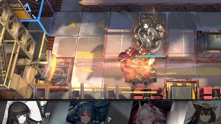 All high-level six-star operators VS Gang Defender Leader x2, the magician wins!? [Arknights]