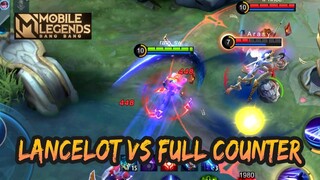 LANCELOT VS FULL COUNTER 🔥🔥🔥 | GAMEPLAY #106 | MOBILE LEGENDS BANG BANG