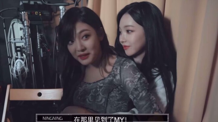 Captain Rina & Maknae Ning Spoil Little Sister Youzi~~~
