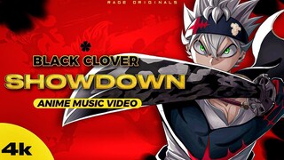 RAGE - Asta Rap • Showdown • Prod. StrayBeatz • Black Clover (Anime Music Video) #anime #motivation