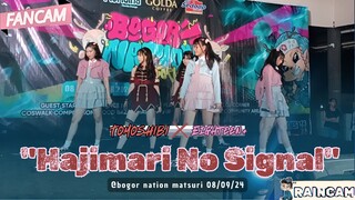 [FANCAM] TOMOSHIBI X EIGHTEEN+ "Hajimari No Signal" @Bogor Nation Matsuri 08/09/24