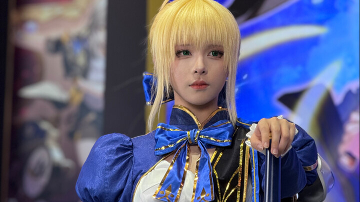 BW2025 Honkai Impact booth: Savory Cat Cans, Saber